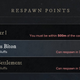 A screenshot from New World showing seven day respawn timers, a bug at the game's launch.